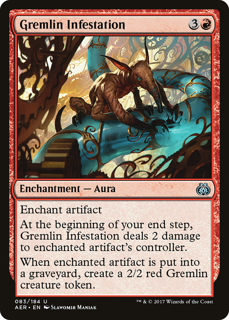 Infestation de Gremlins (AER-083) - Révolte éthérique 