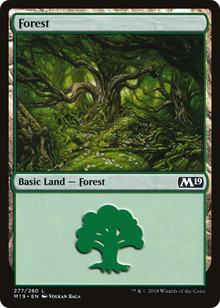 Forest (277) (M19-277) - Core Set 2019