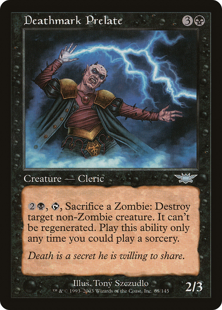 Prélat de la Marque de Mort (LGN-065) - Legions Foil 