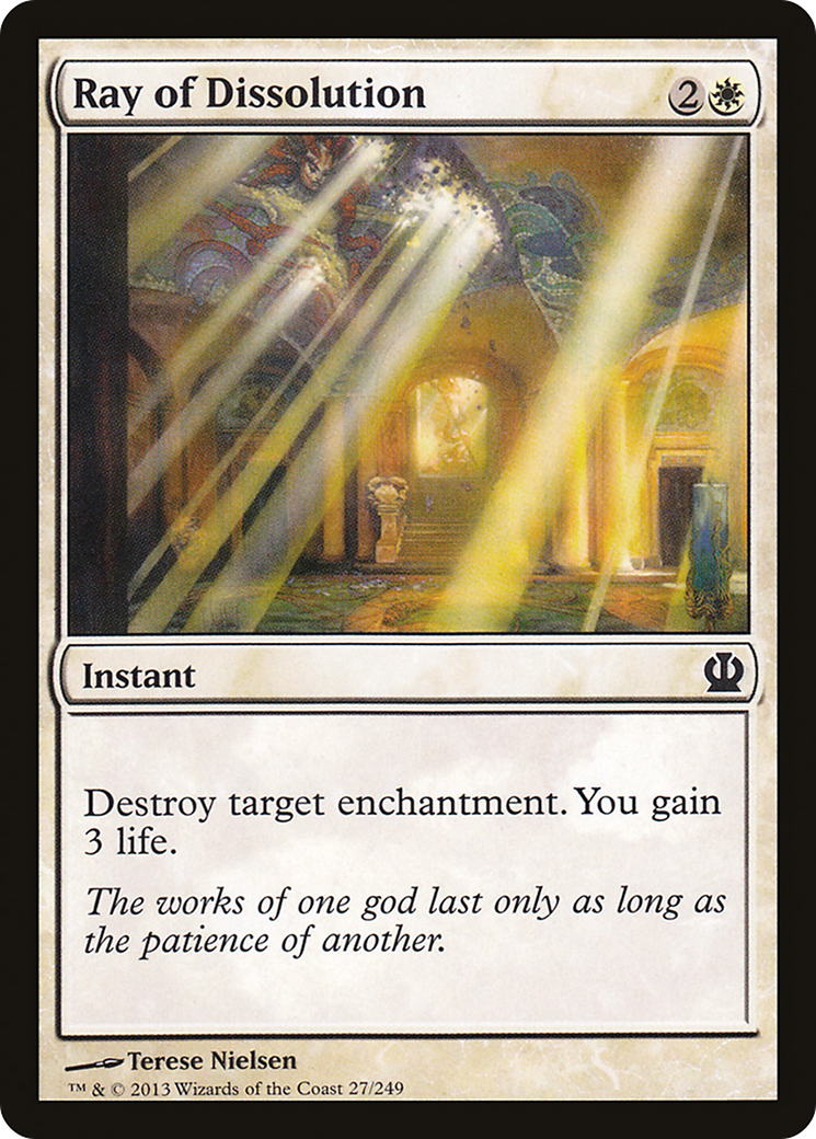 Rayon de Dissolution (THS-027) - Theros Foil 