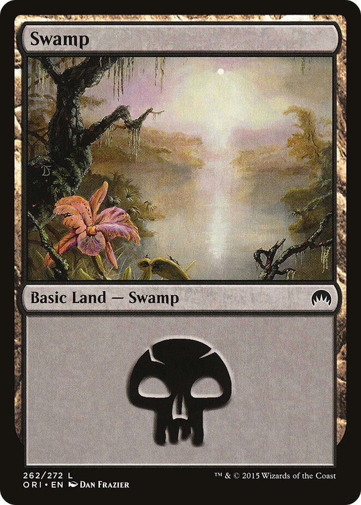 Swamp (262) (ORI-262) - Magic Origins Foil