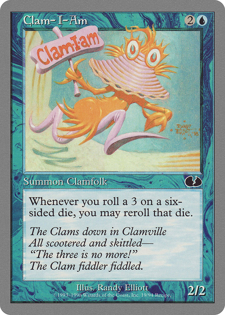 Clam-I-Am (UGL-019) - Décollé 