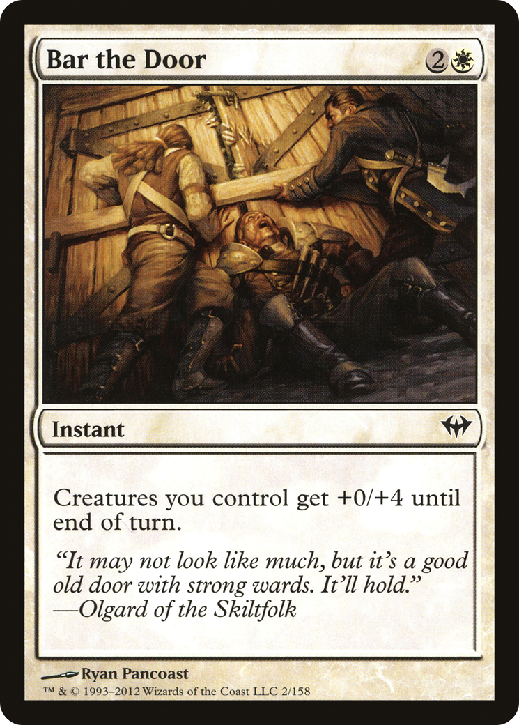 Barrer la porte (DKA-002) - Dark Ascension 