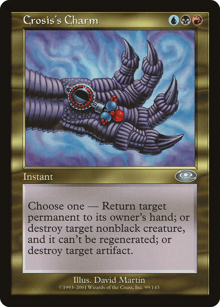Crosis's Charm (PLS-099) - Planeshift Foil