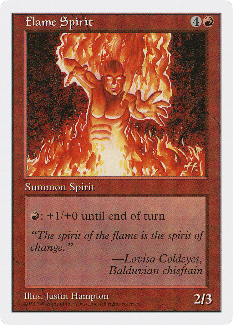 Flame Spirit (5ED-) - Fifth Edition