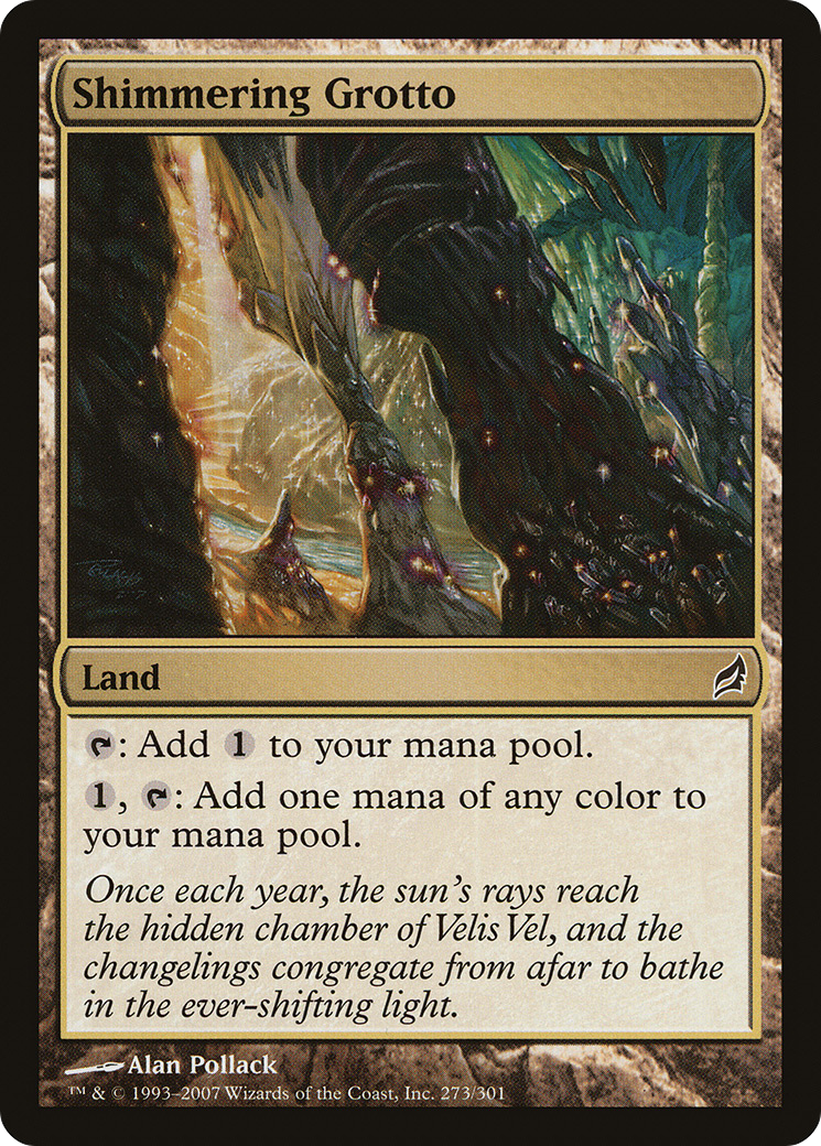 Grotte chatoyante (LRW-273) - Lorwyn Foil 