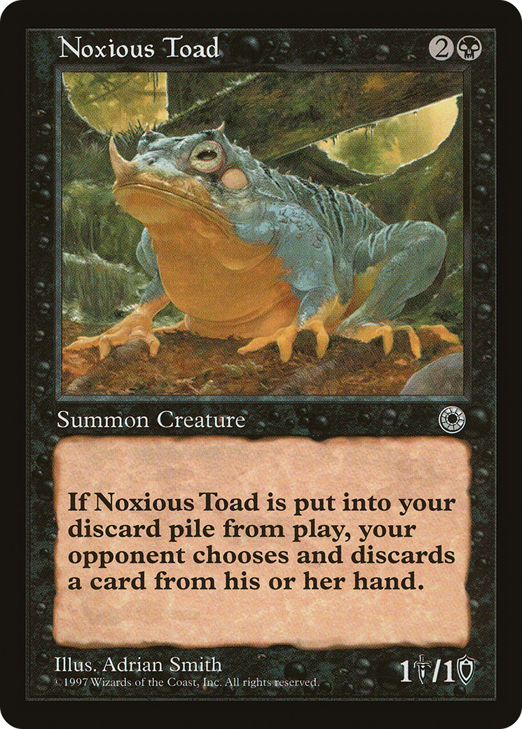 Crapaud nuisible (POR-104) - Portail 