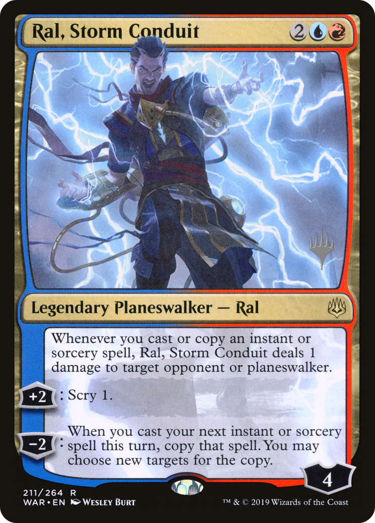 Ral, Storm Conduit (PPELD-211P) - War of the Spark Promos