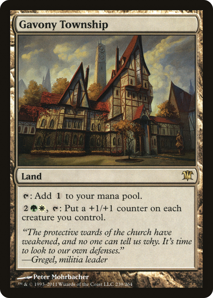 Gavony Township (ISD-239) - Innistrad Foil