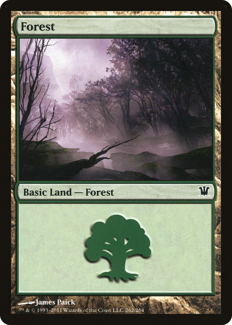 Forest (262) (ISD-262) - Innistrad Foil