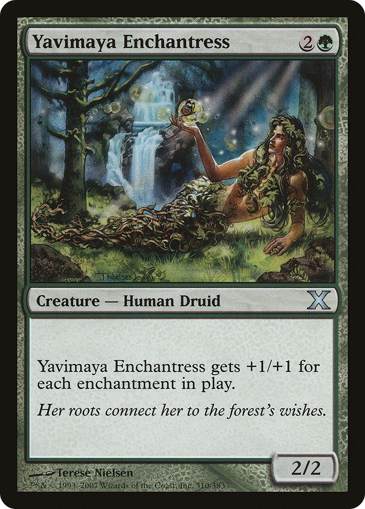 Yavimaya Enchantress (10E-310) - Tenth Edition