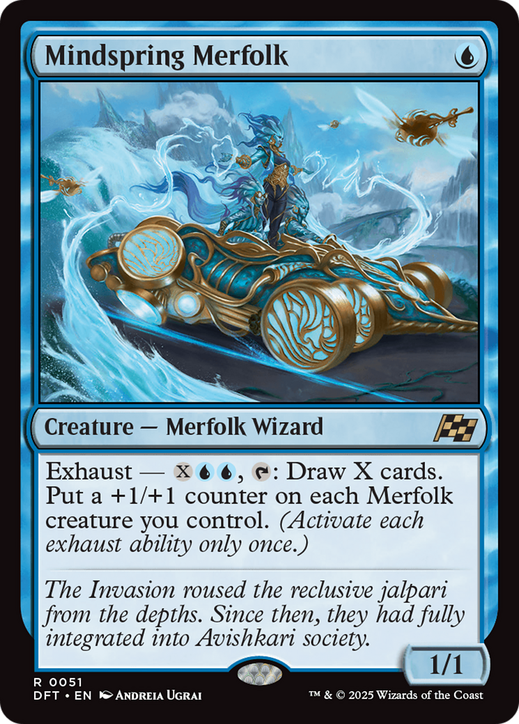 Mindspring Merfolk (-051) - Feuille d'Étherdrift