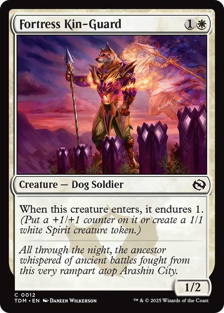 Forteresse Kin-Guard (TDM-012) - Tarkir : Dragonstorm Foil 