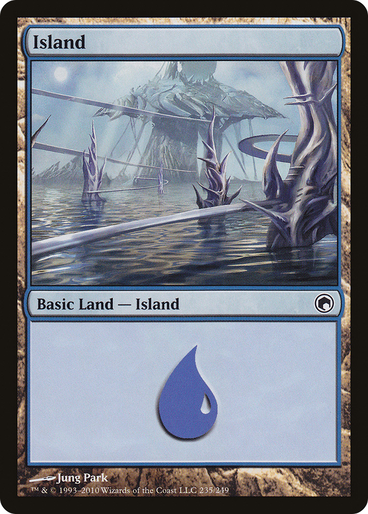 Île (SOM-235) - Cicatrices de Mirrodin Foil