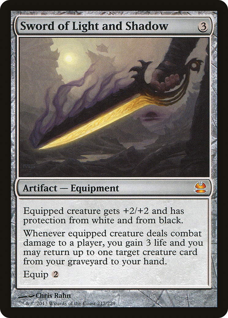 Épée de Lumière et d'Ombre (MMA-217) - Modern Masters Foil 