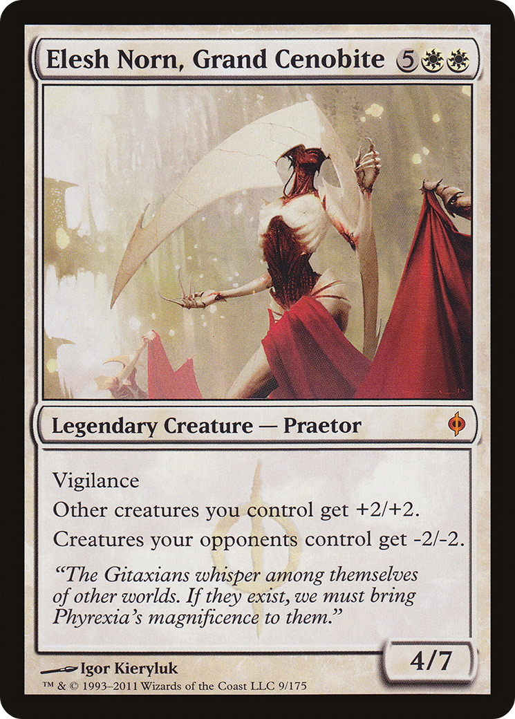 Elesh Norn, Grand Cenobite (NPH-009) - New Phyrexia Foil