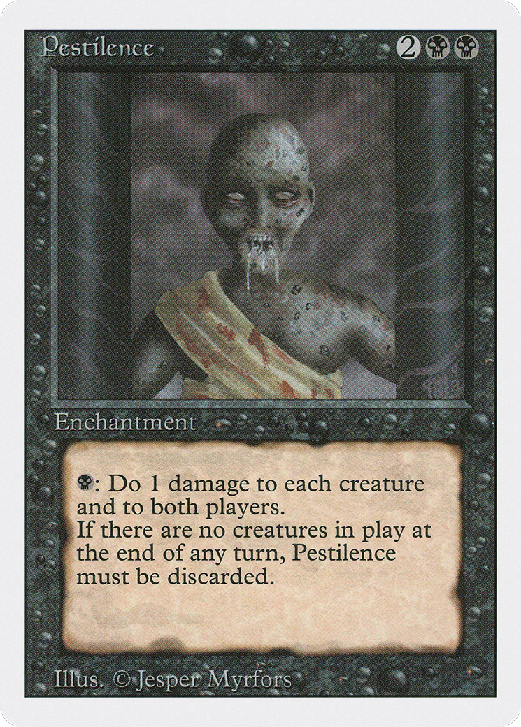 Pestilence (3ED-122) - Revised Edition