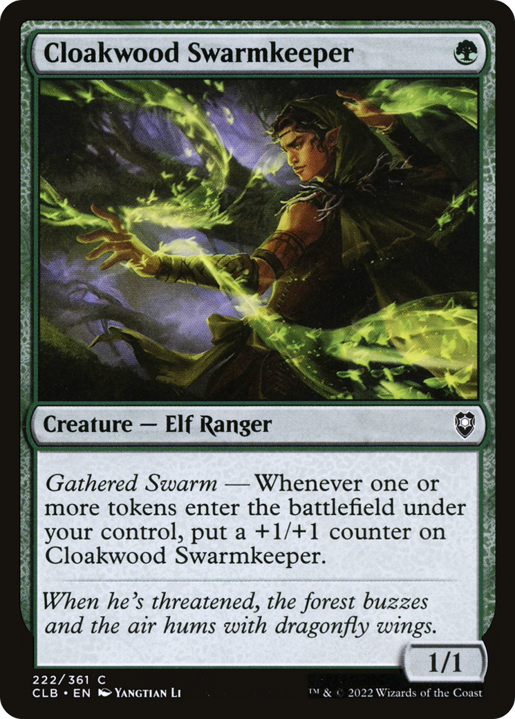 Gardien de l'Essaim de Cloakwood (CLB-222) - Commander Legends : La Bataille de Baldur's Gate 