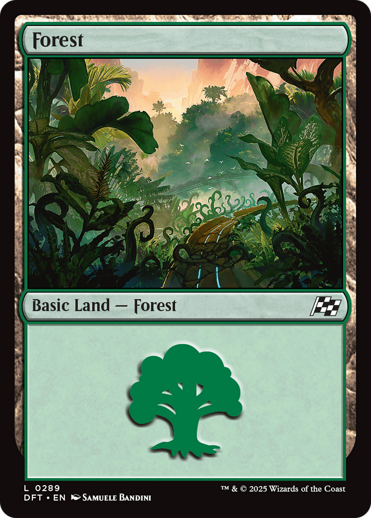 Forêt (0289) (DFT-289) - Feuille d'Aetherdrift 