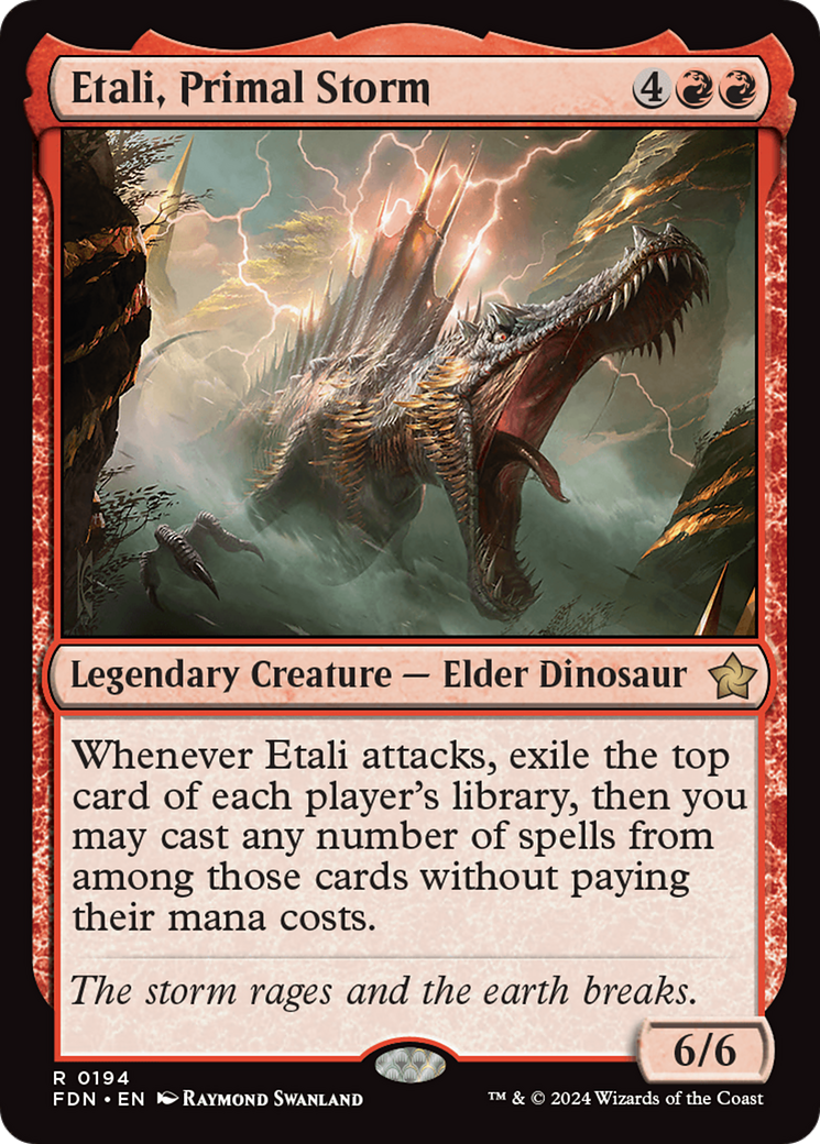 Etali, Primal Storm (FDN-194) - Fondations Foil 