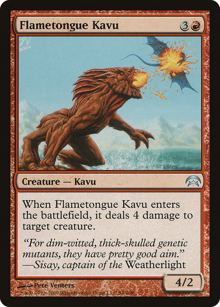 Kavu Langue de Flamme (HOP-054) - Planechase