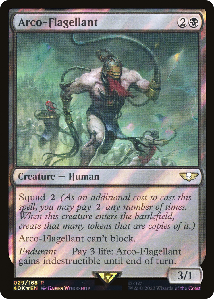 Arco-Flagellant (40K-29★) - Commandant Warhammer 40,000 Foil 