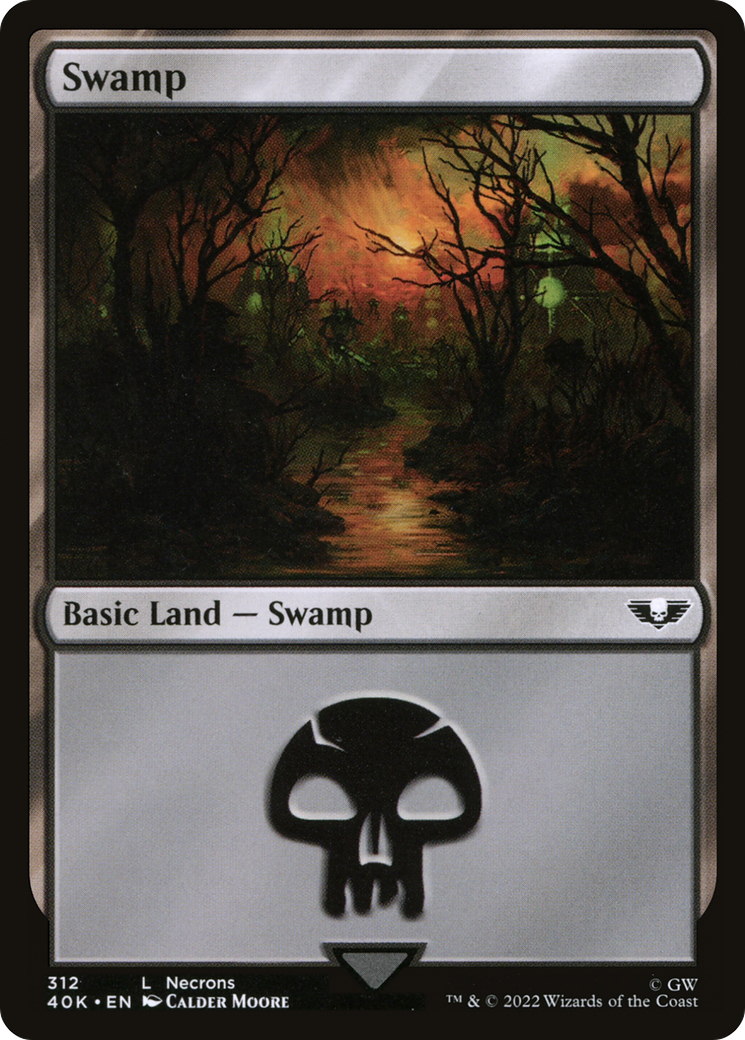 Swamp (312) (40K-312) - Warhammer 40,000 Commander