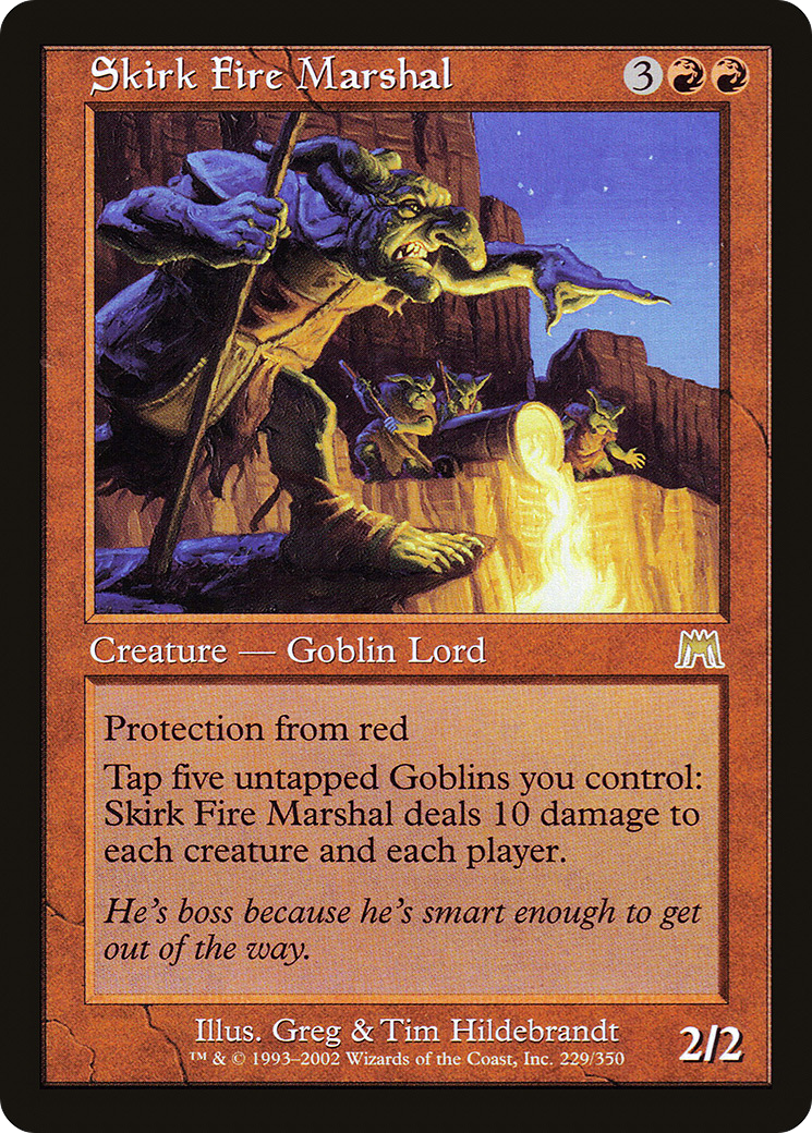 Skirk Fire Marshal (ONS-229) - Onslaught Foil 