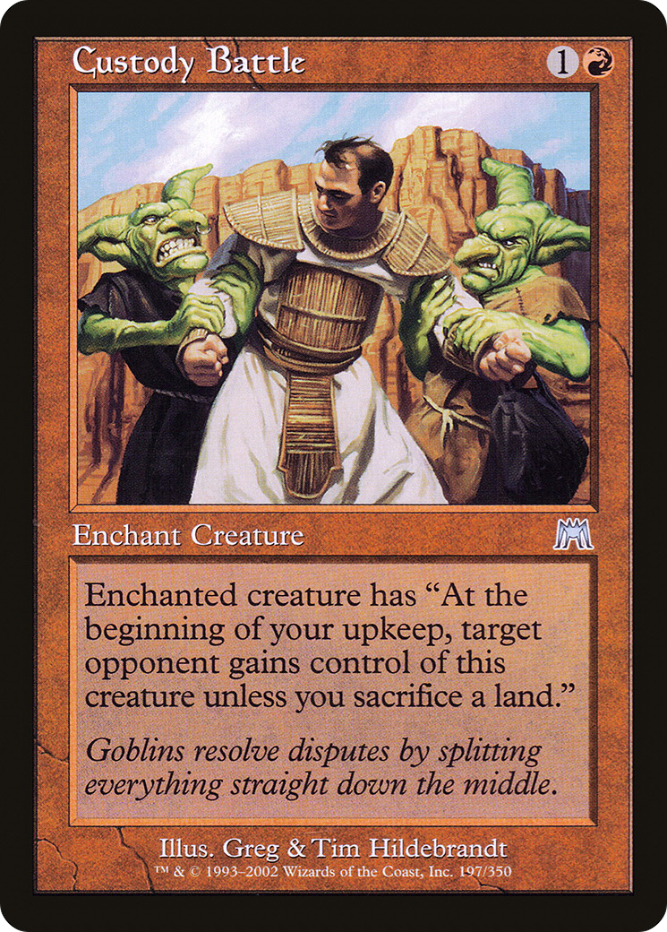Bataille pour la garde des enfants (ONS-197) - Onslaught Foil 