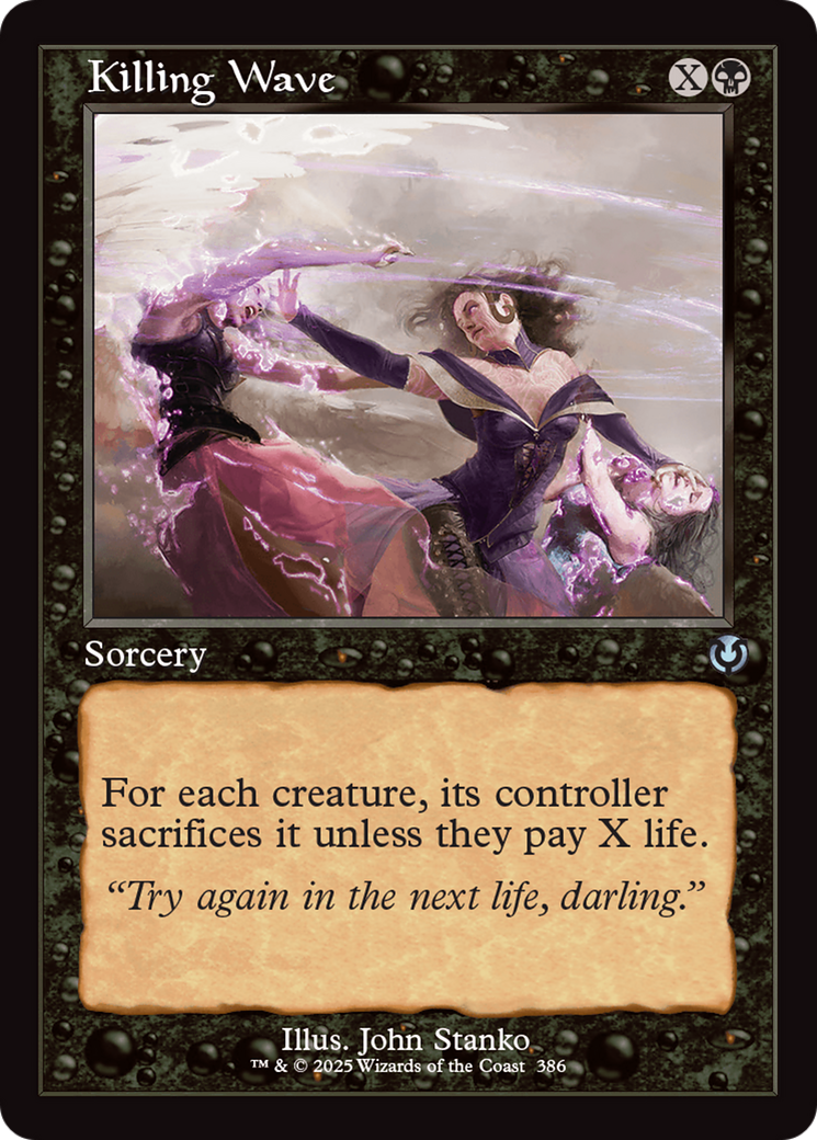 Killing Wave (Retro Frame) (INR-386) - Innistrad Remastered 