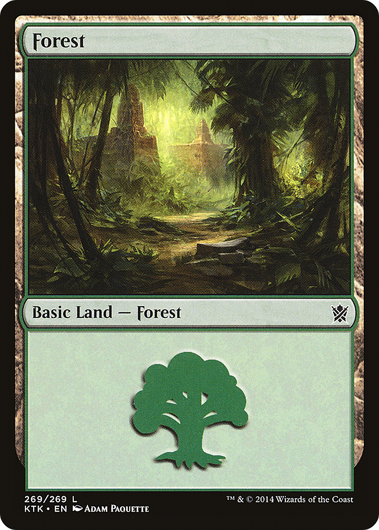 Forêt (KTK-269) - Les Khans de Tarkir Foil