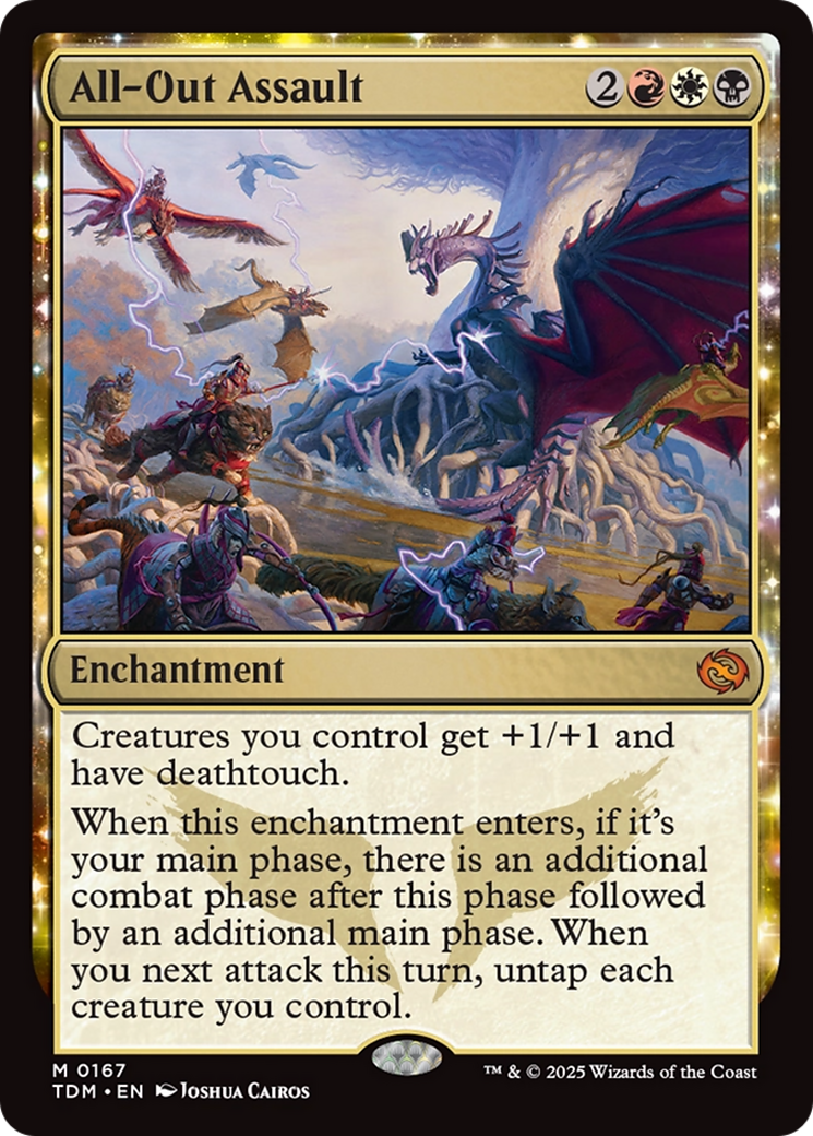 Assaut total (TDM-167) - Tarkir : Dragonstorm Foil