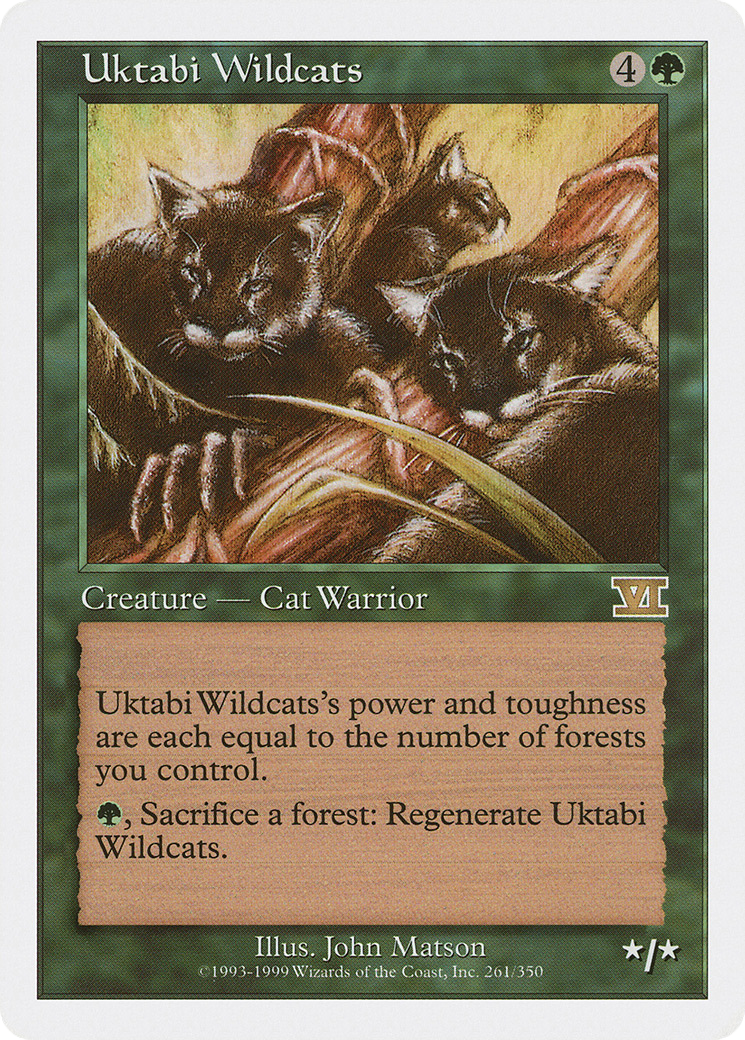 Uktabi Wildcats (6ED-261) - Classic Sixth Edition