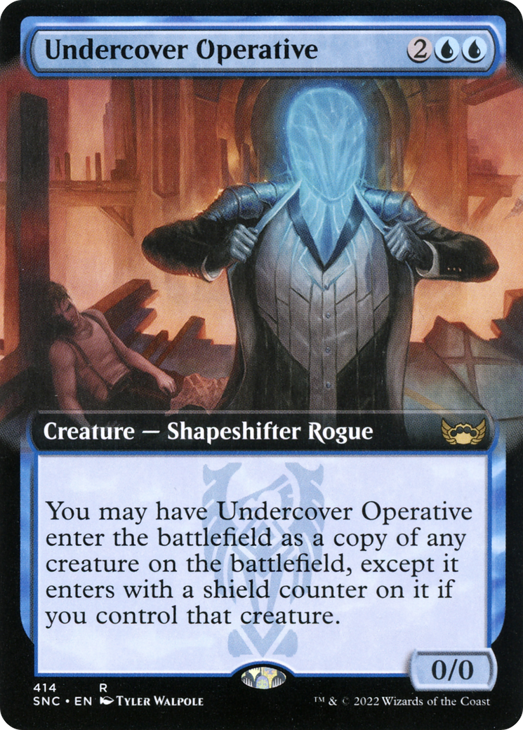 Undercover Operative (Extended Art) (SNC-414) - Streets of New Capenna: (Extended Art)