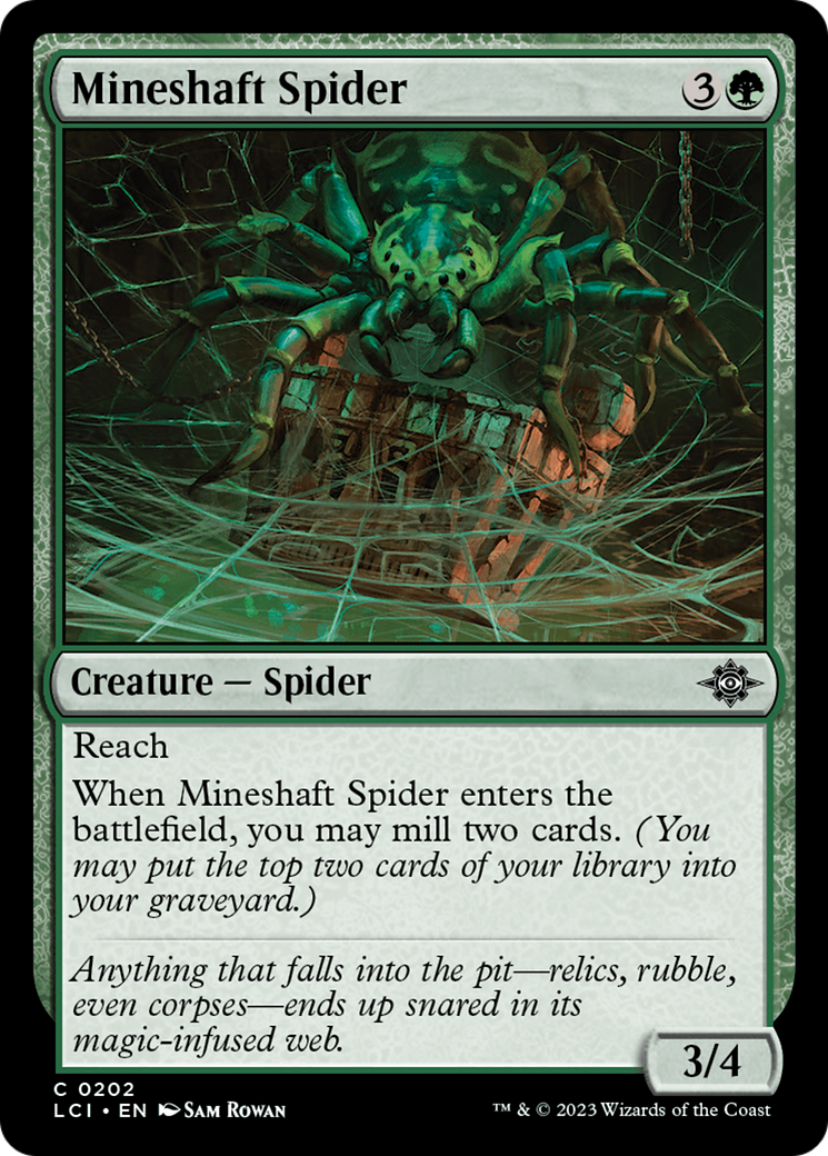 Mineshaft Spider (LCI-202) - Les Cavernes Perdues d'Ixalan (Foil) 