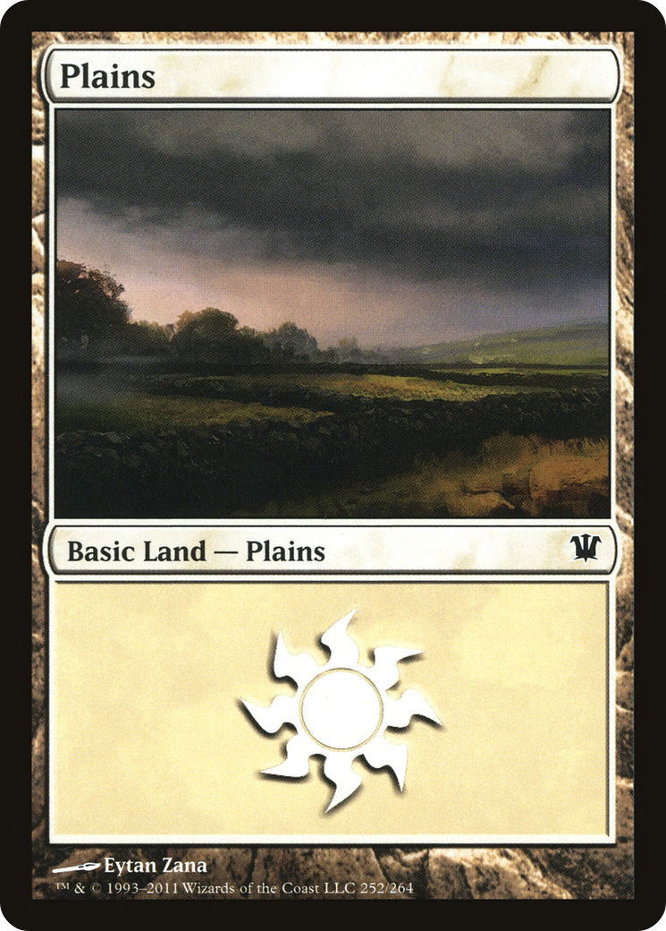 Plains (252) (ISD-252) - Innistrad Foil