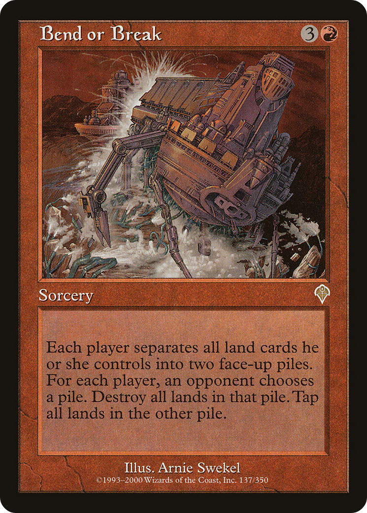 Pliez ou cassez (INV-137) - Invasion Foil 