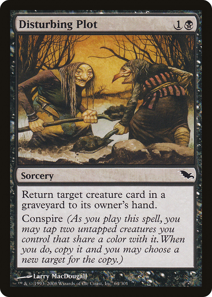 Complot inquiétant (SHM-064) - Shadowmoor Foil 