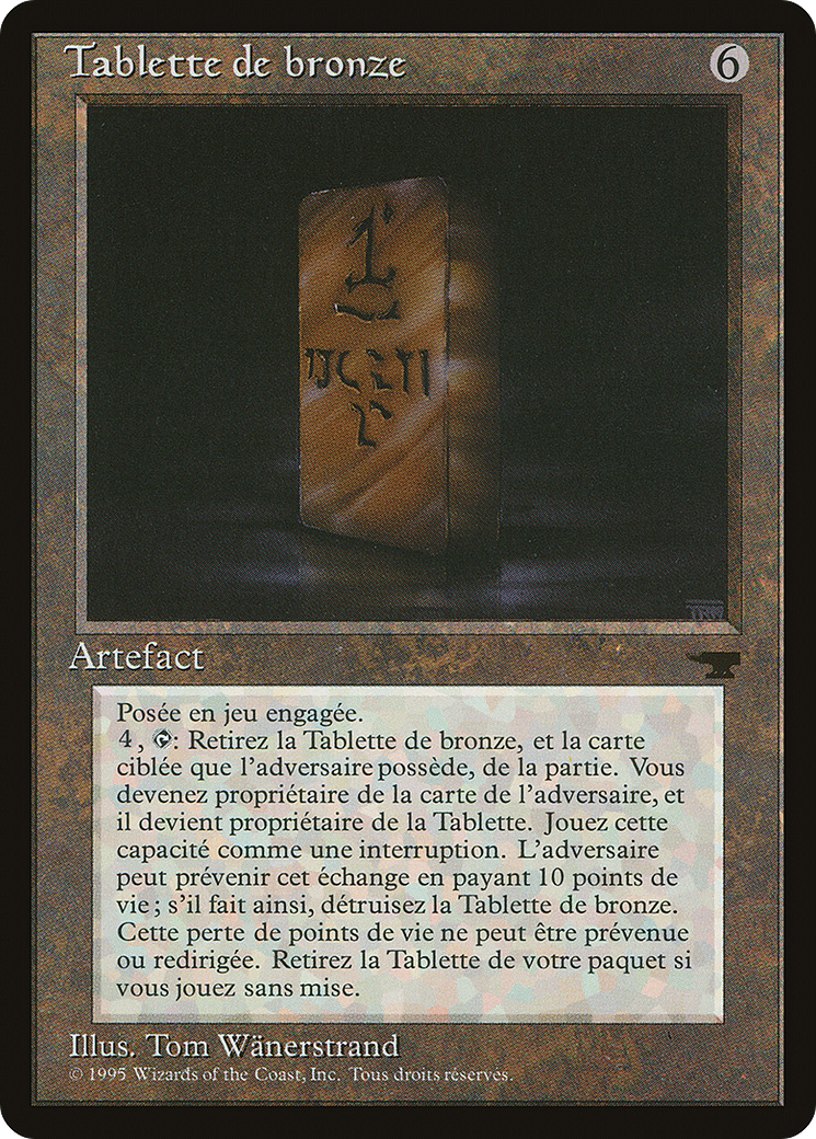 Tablette de bronze (REN-115) - Renaissance 