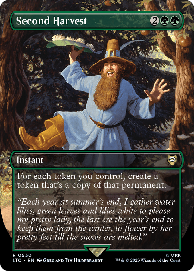 Second Harvest (Borderless) (LTC-530) - Tales of Middle-earth Commander (Borderless) Foil