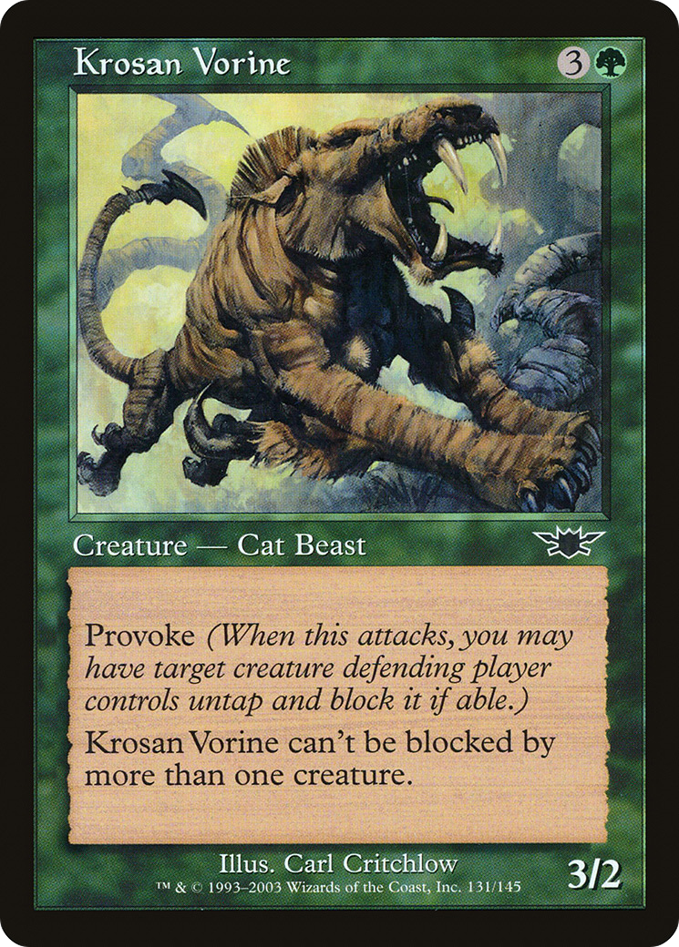 Krosan Vorine (LGN-131) - Légions
