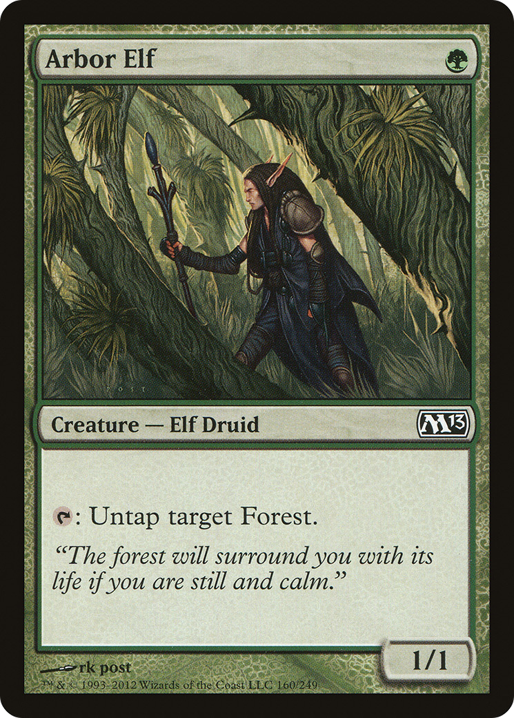 Elfe de la tonnelle (M13-160) - Magic 2013 Foil