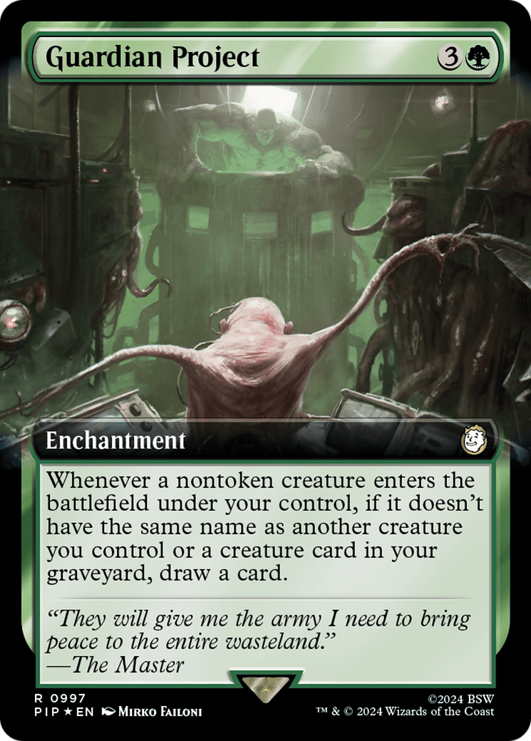 Projet Guardian (PIP-997) - Fallout : (Extended Art) Foil 