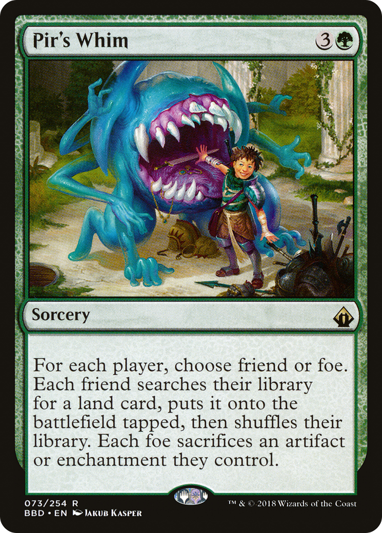 Caprice de Pir (BBD-073) - Battlebond Foil