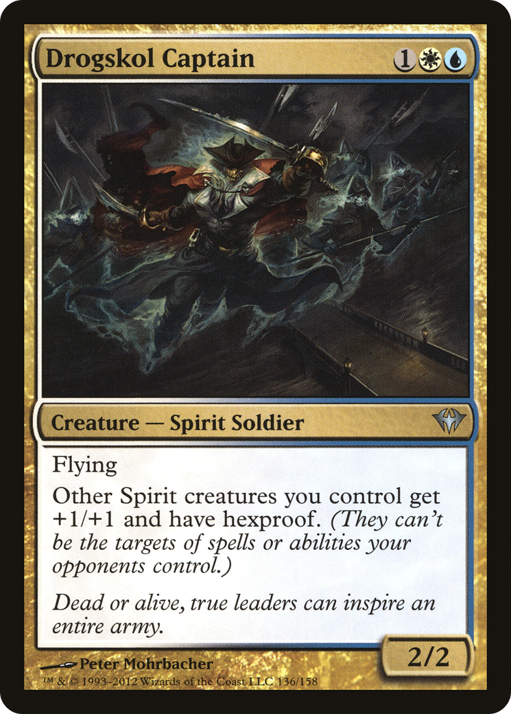 Drogskol Captain (DKA-136) - Dark Ascension Foil