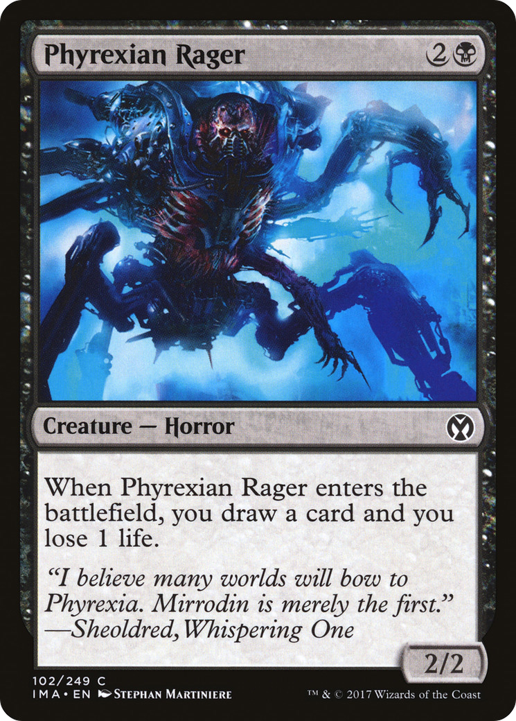 Phyrexian Rager (IMA-102) - Maîtres emblématiques