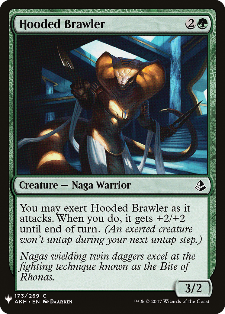 Hooded Brawler (LIST-AKH-173) - The List