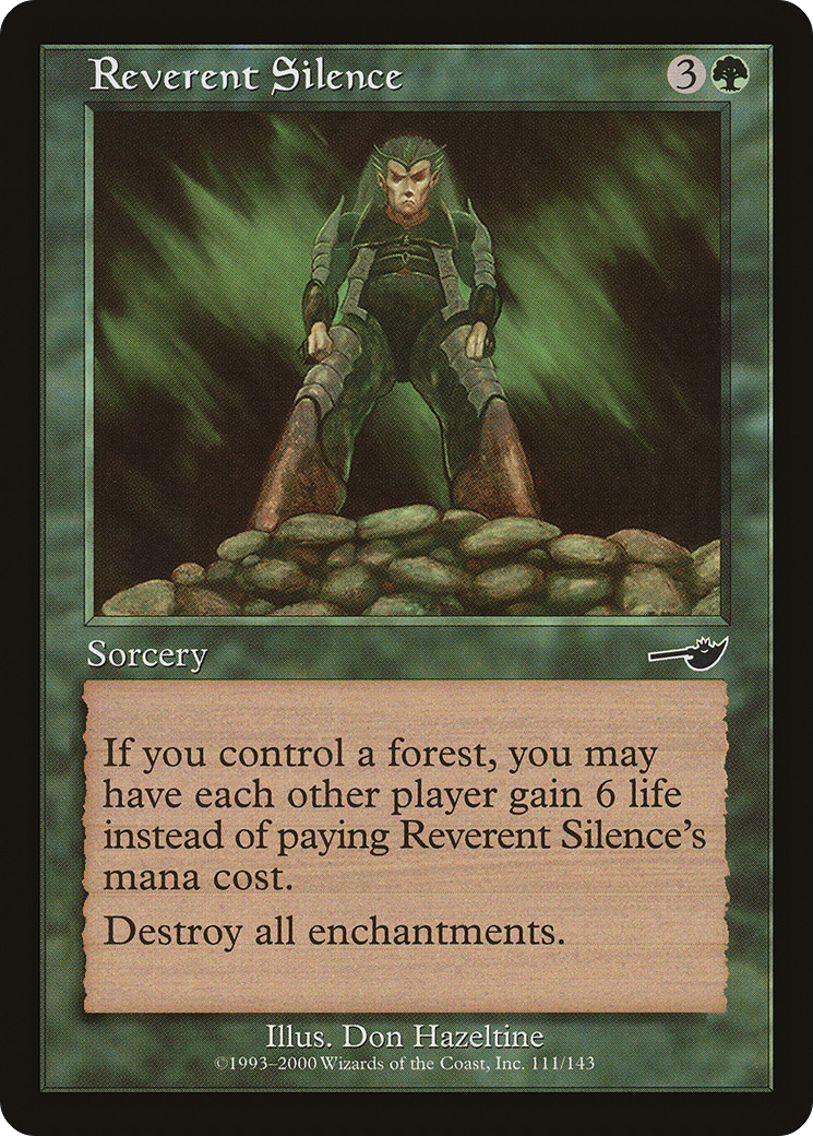 Silence Révérencieux (NEM-111) - Nemesis Foil 