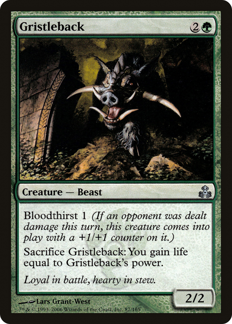 Gristleback (GPT-087) - Le Pacte des Guildes 