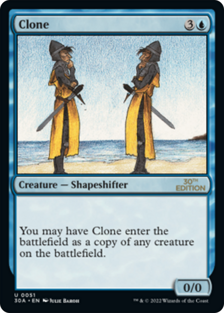 Clone (30A-051) - Édition 30e anniversaire 
